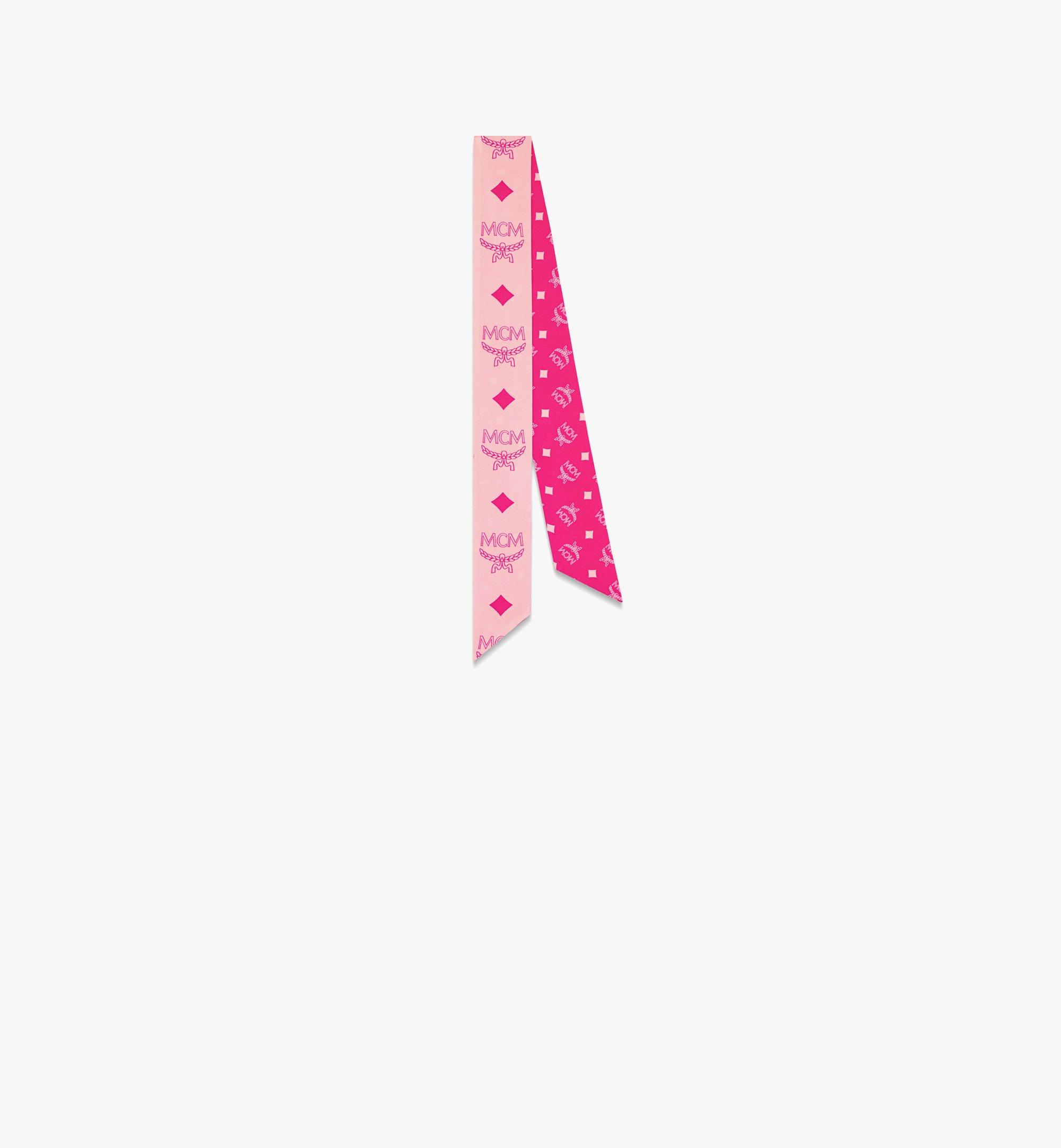 Petit foulard en soie monogrammée 1